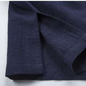 <span class=keywords><strong>M</strong></span>-5XL Kemeja Gaya Cina Tradisional Kung Fu Tai Chi Katun dan Linen Tang Suit Seragam Kemeja dan Blus Pakaian - Product Image 6