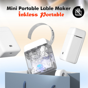 L12 <b>Mini</b> Portable Thermal Label Printer Wireless Bluetooth Sticker <b>Printing</b> Machine Inkless for Document Kitchen Label Maker - Product Image 1