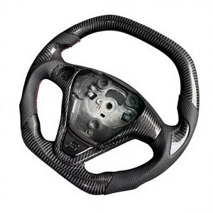 Volante Deportivo Personalizado de Fibra de Carbono para Ford <span class=keywords><strong>Focus</strong></span> Fusion MK3 con Acabado en Cuero, Compatible con Modelos EcoBoost GT/<span class=keywords><strong>Shelby</strong></span> GT350 - Product Image 2