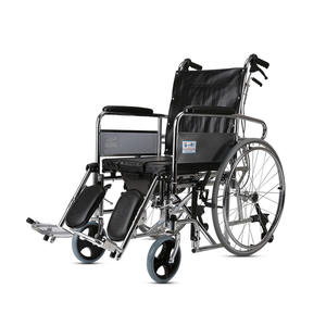 Silla de ruedas reclinable de respaldo alto Kaiyang KY607GCJ, plegable con inodoro, para asistencia de movilidad para personas mayores - Product Image 1