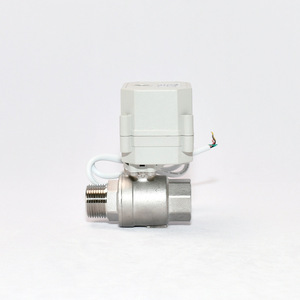 Vanne électrique TONHE 2 voies à passage complet en acier inoxydable pour compresseur d'air avec filetages intérieur et extérieur - Product Image 4