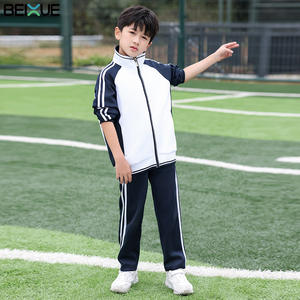 Conjunto de Dos Piezas de <span class=keywords><strong>Uniforme</strong></span> Escolar Deportivo Personalizado <span class=keywords><strong>para</strong></span> Niños, Maestros y Adultos, Chaqueta y Pantalones, Chándal <span class=keywords><strong>para</strong></span> Primavera y Otoño - Product Image 5
