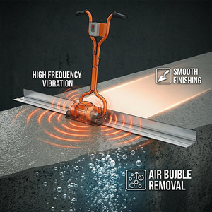 Règle vibrante pour pavés en béton, machine de nivellement pour cours et routes, fabricant professionnel - Product Image 2
