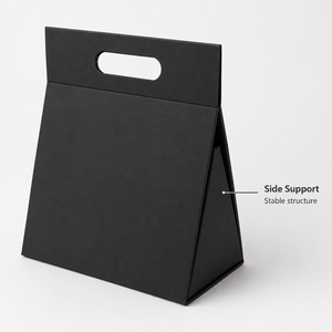 Custom Foldable Magnetic Jewelry Box Premium Gift Packaging for Jewelry Brands and Retail Presentation - Product Image 3