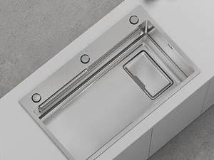 Fregadero Doble de Cocina de Acero Inoxidable 304 con Escurridor, Fácil de Limpiar y Duradero - Product Image 3