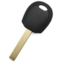Coque de clé de voiture avec transpondeur, clé vierge de remplacement, clé de contact, Carcasa Para Llave De Coche