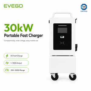 สถานีชาร์จรถยนต์ EVEGO รุ่นใหม่ สำหรับใช้งานภายในและภายนอกอาคาร 30kW OCPP 2.0.1 ระบบกระจายโหลดแบบไดนามิก หน้าจอสัมผัส 7 นิ้ว IP55 EV - Product Image 4