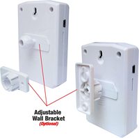 Pemutar Audio Suara Inframerah dengan Alarm, Speaker Pengingat Inframerah Detektor Pir Nirkabel dengan Alarm Sensor Gerakan