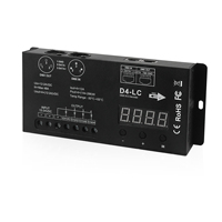 Nuevo producto de alta potencia 4 canales RGBW DMX512 decodificador DMX Controlador LED para iluminación de escenario