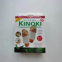 Patchs Détoxifiants Chauds Kinoki pour les Pieds – Nettoyants, Amincissants, à Base de Plantes, Adhésifs, pour Massage Relaxant et Détoxification des Pieds