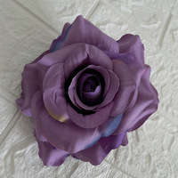 Fleurs murales artificielles en diamant DIY en gros, roses florales de 11 cm, haute fidélité, pour mariage, Noël, nouvelle année ou remise de diplôme