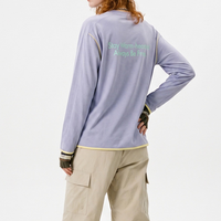 Offre Spéciale – T-shirt Colorblock à Manches Longues et Col Rond Imprimé, Nouvelle Collection Automne, Bordure Contrastante, Entraînement en Extérieur, Vente Directe Usine, OEM Disponible