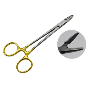 Surgical Instruments Porte Aiguilles Sewing Micro Needle Holder Forceps