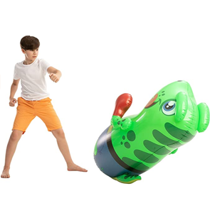 Bopper <span class=keywords><strong>de</strong></span> dinosaure gonflable T-Rex 47 pouces, <span class=keywords><strong>sac</strong></span> <span class=keywords><strong>de</strong></span> boxe pour enfants avec action <span class=keywords><strong>de</strong></span> rebond, <span class=keywords><strong>sac</strong></span> <span class=keywords><strong>de</strong></span> boxe gonflable pour cadeau pour enfants - Product Image 5