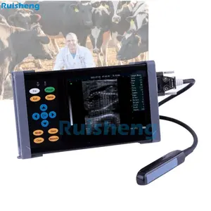 A20 Ruisheng vet veterinario veterinario equino portatile ecografia veterinaria per bovini equini suini capra animale scanner per la gravidanza