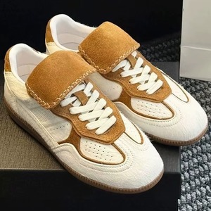 Luxury Suede Trim Strap Anti-Slip Breathable Retro Color Block <b>Trainers</b> Casual Shoes Designer Shoes for Women Shoes - Product Image 2