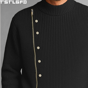 Custom Articulated Mock Neck Sweatshirt Men Heavyweight Red Ergonomic Seam Men'S <b>Hoodies</b> & Sweatshirts Manufacturers Bulk - Product Image 2