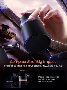 <span class=keywords><strong>Diffusore</strong></span> di Aromi Portatile Elettrico da 20ml, Ricaricabile USB, Mini Purificatore d'Aria Senza Acqua per <span class=keywords><strong>Oli</strong></span> <span class=keywords><strong>Essenziali</strong></span> - Product Image 5