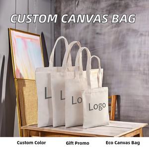 Bolsa de Mano de Lona Personalizada de Lujo de Alta Calidad para Damas, Cierre de Cremallera, Bordado, Impresión de Logotipo Personalizado, Tela Ecológica - Product Image 2