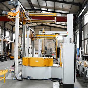 Heavy-Duty máy đóng gói trực tuyến Pallet căng máy bao bì cho dây chuyền đóng gói - Product Image 4