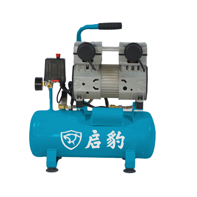 Low Noise Electric Piston 220V 980W  Oil-free Air Compressor Portable Environmental Friendly Air Compressor