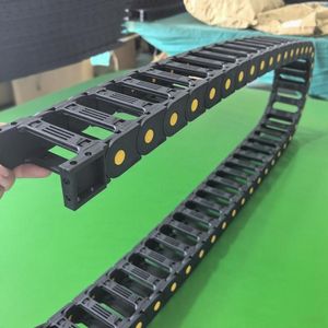 요델 카데나 휴대용 35*100mm Esteira Porta Cabos Igus 드래그 체인 선택 PVC 케이블 캐리어 나일론 드래그 체인 - Product Image 1