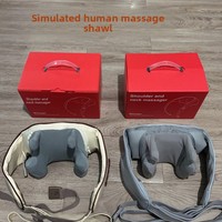 Masseur cervical avec fonction de pétrissage, infrarouge et physiothérapie, alimenté par USB, appareil tout-en-un pour la relaxation des épaules et du cou