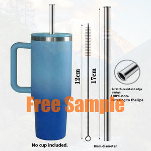 Modèle utilitaire Patent-<span class=keywords><strong>Tongue</strong></span> Anti-Scratch Feature Pailles <span class=keywords><strong>en</strong></span> acier inoxydable réutilisables pour le gobelet <span class=keywords><strong>en</strong></span> acier inoxydable KEHSAW-Échantillon gratuit - Product Image 1
