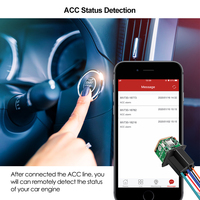 Micodus MV730, Rastreador GPS con Detección de Parada del Motor y Mini Relé, Gestión de Flotas para Empresas de Alquiler de Autos, Taxis y Motocicletas