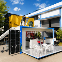 Dernière génération de maisons préfabriquées mobiles / boutique de luxe en conteneur / bureau / maison préfabriquée en conteneur