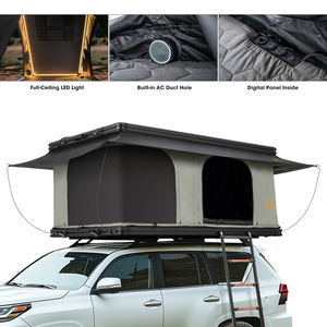 Tente de toit rigide en aluminium imperméable SAN HIMA à installation rapide avec panneau numérique intégré pour le <span class=keywords><strong>camping</strong></span> aventure 4x4 - Product Image 1