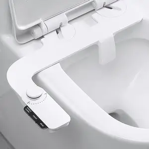 Bathroom Feminine Wash Bide Shattaf OEM/ODM Ultra-Slim Toilet Bidet Sprayer Non Electric Bidet Attachment For Toilet