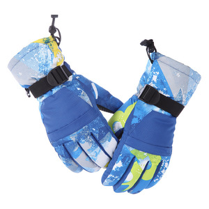 Gants de ski chauds pour l'hiver, imperméables, résistants au froid et en velours épais, compatibles avec les écrans tactiles, pour la randonnée en montagne et le cyclisme en plein air - Product Image 3