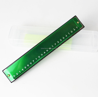 24-Hole Diatonic C Key Harmonica with Tremolo Polyphony and Chromatic Pronunciation for Beginners-Kids and Adults