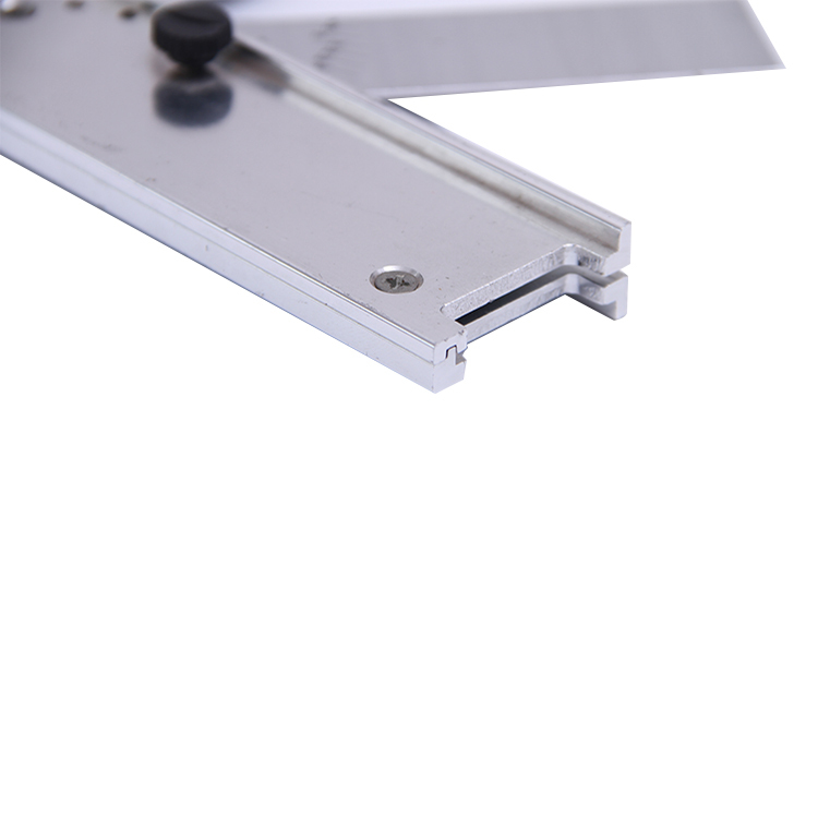OFFRE SPÉCIALE Multifonctionnel En Aluminium Logo Personnalisé Bois À Angle Droit Règle