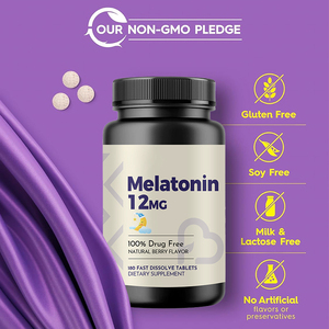 Bán buôn 10mg Melatonin thuốc ngủ bổ sung nhắm mục tiêu cho thanh thiếu niên trong thể thao dinh dưỡng thể loại - Product Image 4