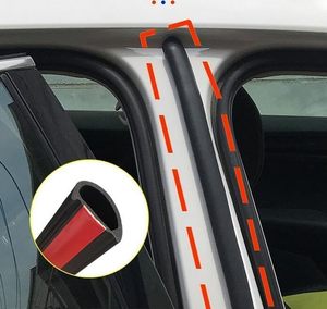 Car Door Edge Protection Guards Universal Fit <strong>Rubber</strong> <strong>B</strong>-pillar Edge Trim Car Protection Door Edge Fit for Most Car - Product Image 1