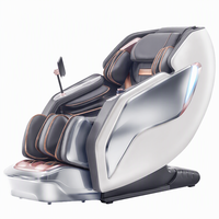 Kursi Pijat Mewah 3D LEMESY 2026 SL Track Zero Gravity dengan Kompresi Udara, Pijat Kaki, Pemanas, dan 10 Mode Otomatis untuk Kesehatan di Rumah