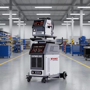 Saldatrice MIG di Alta Gamma 350A, Multitensione 220/380/400 V, Saldatura MIG/<span class=keywords><strong>MAG</strong></span> con Protezione a Gas CO2, Funzione GOUGING, Capacità Filo 20 KG - Product Image 6