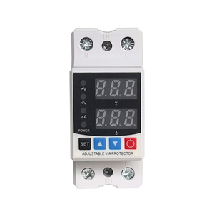 AVS Điện áp bảo vệ Bảo vệ 63A Din Rail tự động thiết lập lại điều chỉnh điện áp bảo vệ hiện tại - Product Image 1