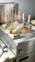Nieuwe commerciële noedelkoker met nauwkeurige temperatuurregeling, voor noedels & groenten. Behoud de perfecte noedeltextuur.