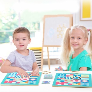 Juguete de Madera para Cortar Ropa, Juego de Sastre con Gráficos y Colores a Juego para Niños - Product Image 3