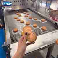 Nouvelle machine automatique Skywin pour la fabrication de biscuits sandwich, multiplicateur de biscuits, ligne de boulangerie en acier inoxydable 304 de haute qualité, 380V/220V