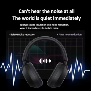 <span class=keywords><strong>Auriculares</strong></span> Inalámbricos 1000XM con ANC, Bajos Profundos Estéreo, Plegables, HiFi, Audio de Alta Resolución, con Micrófono, Diadema - Product Image 4