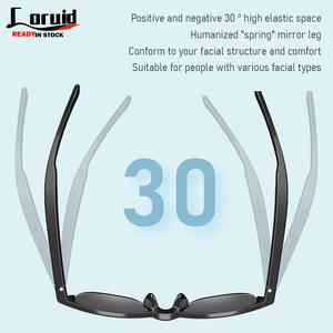 2025 Design AI F06 F07 F08 BT lunettes intelligentes écouteurs sans fil <span class=keywords><strong>Anti</strong></span> lumière forte <span class=keywords><strong>Anti</strong></span> polarisation lunettes de soleil conduite - Product Image 5