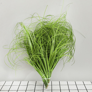 Plantes artificielles à prix <span class=keywords><strong>d</strong></span>'usine, herbe verte <span class=keywords><strong>d</strong></span>'automne, roseau en plastique, jonc, herbe <span class=keywords><strong>d</strong></span>'<span class=keywords><strong>oignon</strong></span> pour la <span class=keywords><strong>d</strong></span>écoration intérieure - Product Image 3
