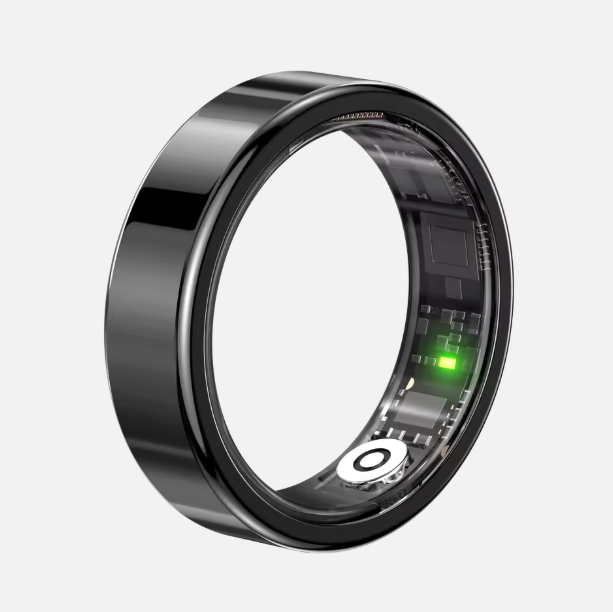 The Best Wireless Smart Fitness Ring for Children's Sleep and Heart Rate Tracking, with a Remote Control Steel Box