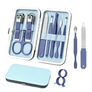 Stainless Steel <b>Manicure</b> <b>Set</b> Nail Clipper Nail File Cuticle Trimmer Beauty Grooming Tools Travel Kit <b>For</b> Women <b>Men</b> - Product Image 1