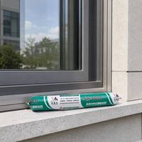 Scellant adhésif en silicone neutre de haute qualité de la marque YSD, résistant aux intempéries, pour la construction, le jointement général des joints, les espaces entre les fenêtres