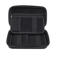 Étui à crayons étanche pour poignée de voyage fermeture éclair EVA étui à crayons rigide pour les enfants de l'école pochette de transport porte-stylo en maille